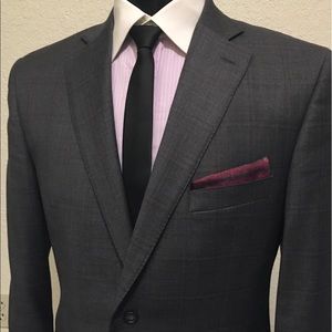 Peter Millar Flynn Classic Suit Jacket Grey 42R